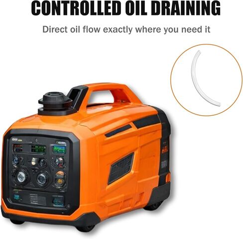 532148456 استبدال أنبوب تصريف الزيت، عبوة واحدة متوافقة مع أجزاء جزازة العشب Husqvarna Poulan Pro AYP Craftsman in Kuwait