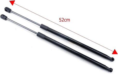 Tailgate support rod 2PCS Tailgate Glass Strut Fit For Jeep Fit For Wrangler JK 2006-2018 2.8T 2.8L 3.6L 3.8L 68068261AA Universal in Kuwait