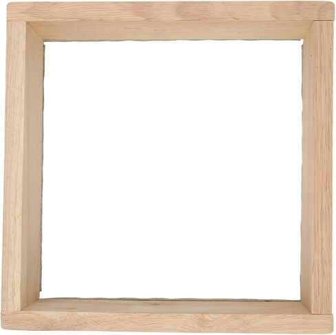 Halearo Embroidery Strip Frame Sturdy Solidwood Tight Holding for Tufting DIY 9.8in 4 Sides for Cross Stitch Hoop in Kuwait