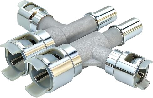 2PCS 800-414HP 800-413HP Metal Heater Hose Connector Replacement for Chevrolet Silverado 2007-2014 Suburban 2000-2014 Cadillac Escalade 2002-2014 GMC Sierra 2007-2014 Replace 15055342 15055343 in Kuwait