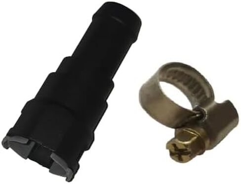 (Set of TWO) UPGRADED 800-411 With CLAMPS Stronger than OEM HVAC Heater Core Coolant Hose Quick Disconnect Connectors 3/4" Hose to 3/4" Tube, Replaces: 22657120 25956573 XC2Z18B402CA 80463 28502 65648 in Kuwait