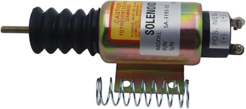 Shut Off Solenoid Valve SA-3193-12 Compatible for Woodward Engine Replacement Part in Kuwait