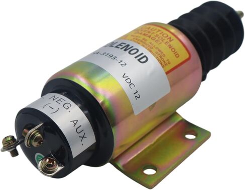 Shut Off Solenoid Valve SA-3193-12 Compatible for Woodward Engine Replacement Part in Kuwait