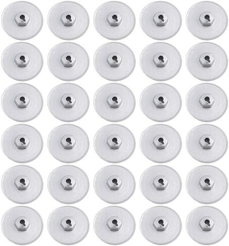 30 Pcs Metal Heat Shield Nuts, 3cm Diameter, Silver for 1/3/5/6/7/8 Series, for MINI, for Rover Models (for OEM 07146949380) in Kuwait