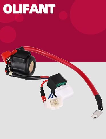 Starter Solenoid Relay for Hisun HS 400 500 700 Forge Sector Axis Bennche Coleman Outfitter Excalibur Massimo Menards Yardsport Qlink Supermach Replace 37710-115-0000 in Kuwait
