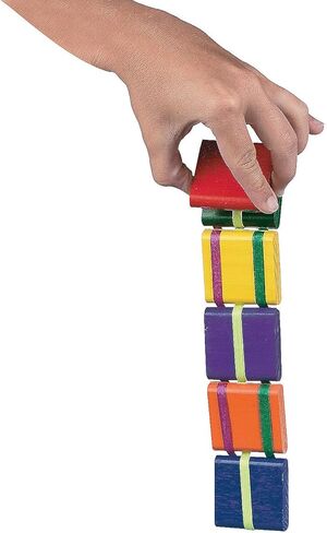 Fun Express Wooden Jacob's Ladders - Toys - Games - Puzzle Games & Mind Teasers - 12 Pieces in Kuwait