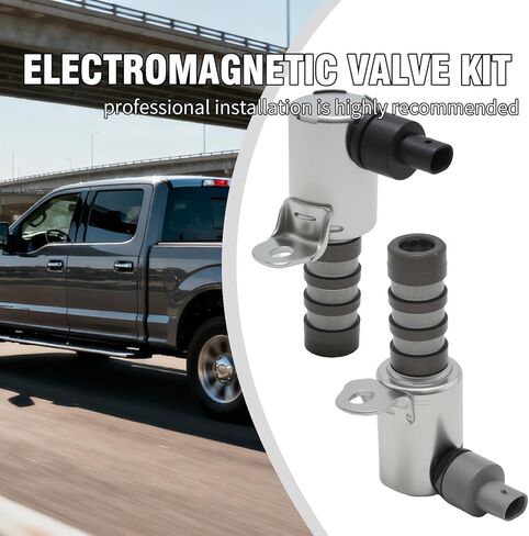 4 قطع طقم الملف اللولبي لتوقيت صمام المحرك المتغير (VVT)، بديل لسلسلة Ford F 150 Explorer Edge Transit 3.5L 3.7L V6 2011-2023، يستبدل AT4Z6M280A AT4Z6M280B in Kuwait