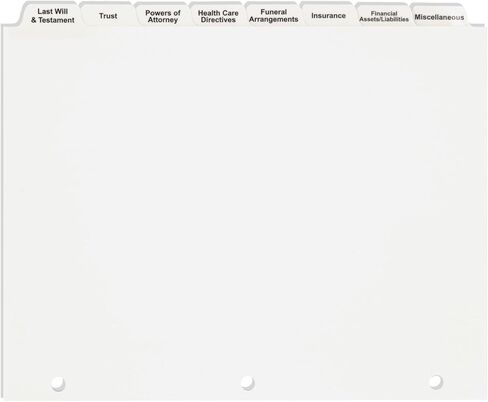 Personalized Estate Planning Portfolio Binder with Custom Spine Text – Professional Legal Document Organizer in Kuwait