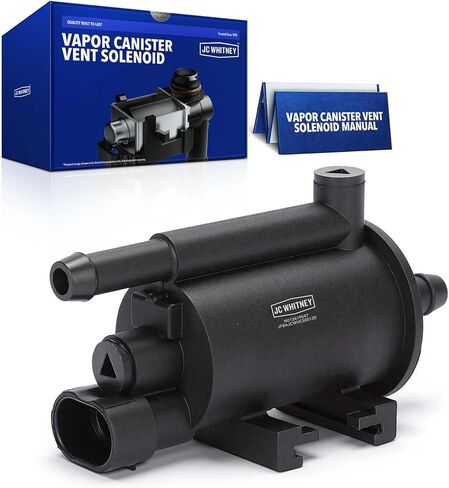 JC Whitney JFBAJCWVCS00125 Vapor Canister Purge Solenoid - متوافق مع Hyundai Tucson 10-15، Santa Fe 10-12، Sonata 06-14، Genesis Coupe 10-14، Kia Forte 10-13، Sorento 11-15 - 2.0L 2.4L in Kuwait