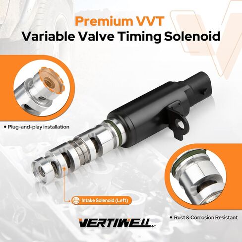Pack of 1 VVT Variable Valve Timing Solenoid Intake Oil Control Valve Compatible with Hyundai Santa Fe Genesis Coupe Azera Kia Sedona 3.3L 3.5L V6 2010 2011 2012 Replaces 916-713 243553CAA1 in Saudi Arabia