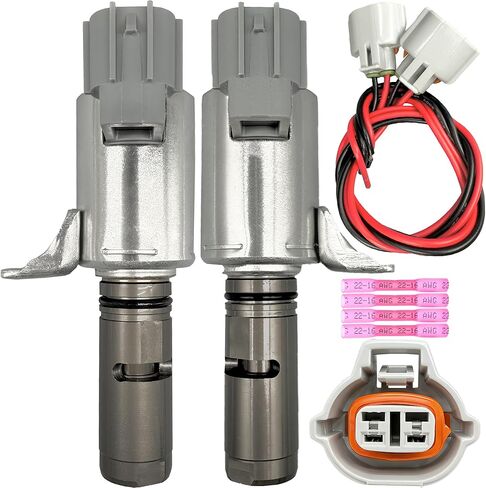 2 قطعة CN1Z6M280D CN1Z6M280C محرك السحب والعادم توقيت الصمام المتغير (VVT) الملف اللولبي وتسخير الأسلاك متوافق مع Ford Escape/Fusion/Fiesta/Transit Connect - يستبدل 916-723 916-722 in Kuwait