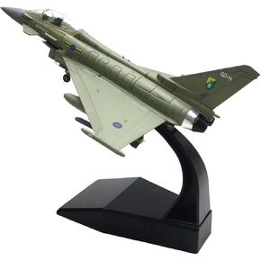 Miniature Scale 1 100 for Ef 2000 Airplane Fighter Diecast Aircraft Plane Cast for Commemorate Collection Flying Toy Game Kits in Kuwait