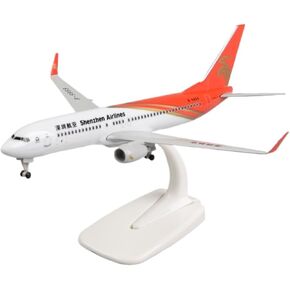 Miniature Scale 1 400 for Shenzhen Airlines Boeing 737 Simulation Alloy Aircraft Model Airplane Ornament Gift Flying Toy Game Kits in Kuwait