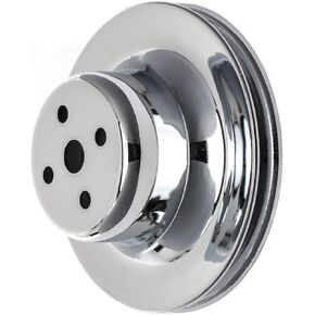JEGS 504201 Water Pump Pulley Small Block Ford Chrome-Plated Steel Single Groove in Kuwait