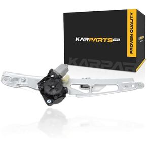 KarParts360 لسيارة تشيفي إمبالا 2014-2020 مجموعة منظم النافذة جانب الركاب | خلفي | القوة | موصل 2 دبابيس | 13.5 فولت | بديل لـ GM1551171 | 23168662 in Kuwait