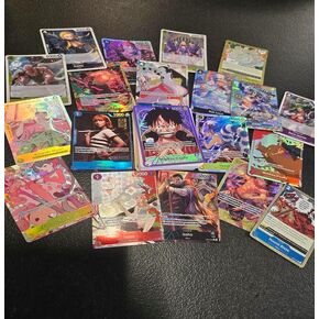 One Piece Trading Card Game 100 Cards Assorted Lot with Guaranteed *2 Super rares!* in Kuwait
