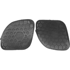ALMULOO Black Front Fairing Speaker Grille Covers Compatible with 2015–2024 Harley Davidson Road Glide CVO Road Glide Mesh Cover Plastic in Kuwait