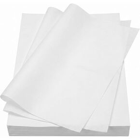 100 Sheets Acid-Free Tissue Paper, 20x13.7in White Archival Tissue Paper Bulk, Acid Free Wrapping Paper for Gift Wrapping, Clothing Storage, Protecting Photos, Crafts & More in Kuwait