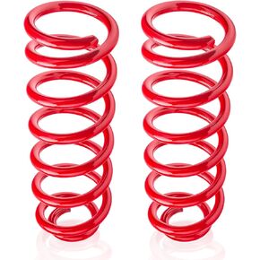 Rear Heavy Duty Coil Springs for Ram 1500 2019-2025 2WD 4WD, Provide 100% Extra Load (2000 lbs）-Red in Kuwait