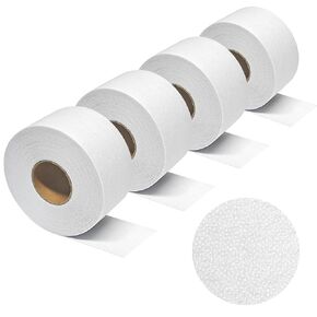 4 Rolls Fusible Batting Tape for Quilting, 2 Inch x 30 Yards White Batting Seam Tape Single-Sided Adhesive Non-Woven Sheer Binding Interfacing for Sewing, Crafting, Hemming, Patching & Fabric Holding in Kuwait