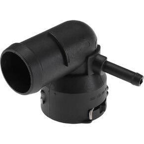 Engine Coolant Hose Connector for Volkswagen Atlas Cross Sport 2018-2023 Plastic Radiator Coolant Hose Pipe Connector No.3QF122291 Black 1 Pcs in Kuwait