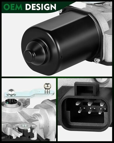88958371 محرك ممسحة الزجاج الأمامي مناسب لـ: -Chevy for: -GMC Silverado Sierra 1500 2500 3500، Suburban Yukon XL 1500 2500، Tahoe Yukon لـ: -Cadillac Escalade ESV EXT 2004 مع 6 دبابيس 88958406 in Kuwait