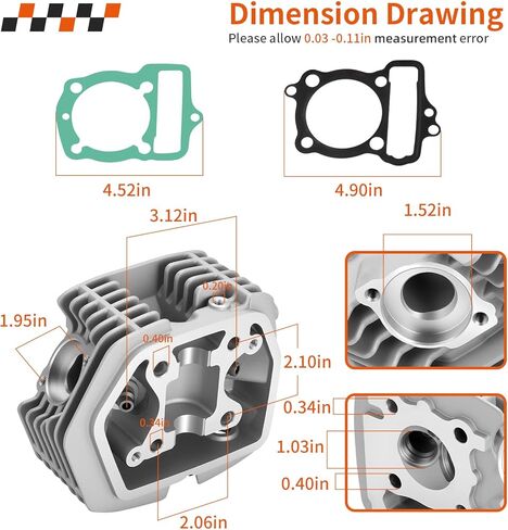الاسطوانة ث/طوقا لهوندا CRF100F 2004-2013 XR100R 2001-2003 NSF100 2006 12200-KN4-A61 12200-KN4-A60 in Kuwait