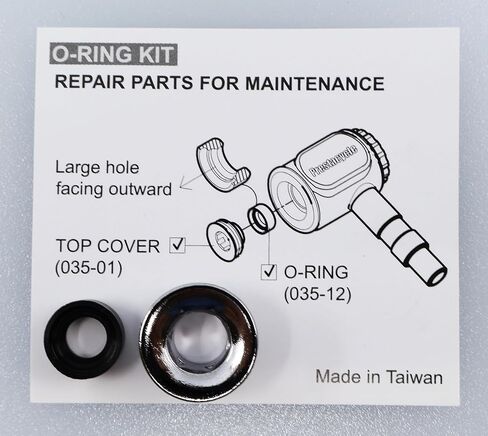 Prestaflator Pro Presta Head Rebuild Kit – Seal Replacement Kit with O-Ring and Steel Top Cover, Quick 6mm Hex Install, Restores Factory-Fresh Fit for Prestacycle Pro Pump Heads in Kuwait