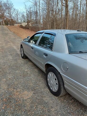 4pcs Window Deflectors for 92-11 Mercury Grand Marquis (Excl. Landau Roof), 98-11 Ford Crown Vic Short Rears, 03 Mercury Marauder, Out-Channel Rain Guard Shades, Side Window Visor 94228 in Saudi Arabia