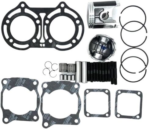 مجموعات أسطوانة مزدوجة يسار ويمين 64 مم متوافقة مع أجزاء YFZ350 YZ125 RZ350 Banshee 350 1987-2006 ATV in Kuwait