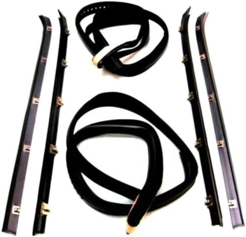 Set of 6 Window Run Channel Sweep Felt Weatherstrip Seal Kit for Blazer 87-91 for K5 Blazer 81-86 for S10 Blazer 83-91 for R/V 1500/2500 Suburban 89-91 for C10 81-86 & Suburban 81-86 in Kuwait