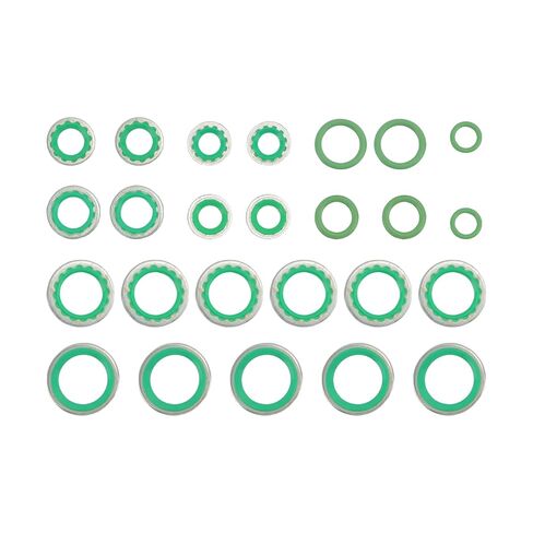 طقم ختم حلقة وحشية نظام A/C مناسب لـ Ram 1500 21-13، 1500 Classic 21-19، 2500 19-13، 3500 19-13، 4500 19-13، 5500 19-13، بديل لـ 1321383 26844 MT2712 RS2712 in Kuwait