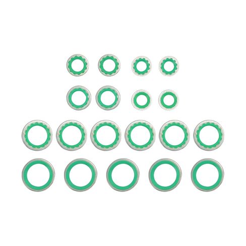 طقم ختم حلقة وحشية نظام A/C مناسب لـ Ram 1500 21-13، 1500 Classic 21-19، 2500 19-13، 3500 19-13، 4500 19-13، 5500 19-13، بديل لـ 1321383 26844 MT2712 RS2712 in Kuwait