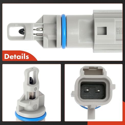 مستشعر درجة حرارة سائل تبريد المحرك A-Premium [2 دبابيس] متوافق مع Ford F-150 F150 2018-2020، F-250 F-350 F-450 F-550 Super Duty 2011-2019، 3.0L 6.7L in Kuwait