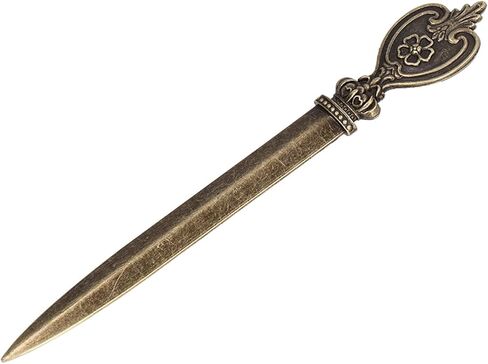 Retro Elegant Lightweight Zinc Alloy Letter Openers, Compact Convenient Attractive Envelope Slitter for Home in Kuwait