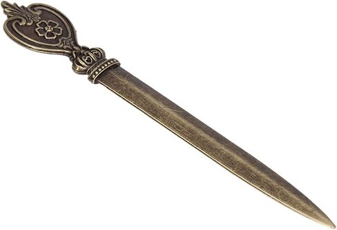 Retro Elegant Lightweight Zinc Alloy Letter Openers, Compact Convenient Attractive Envelope Slitter for Home in Kuwait