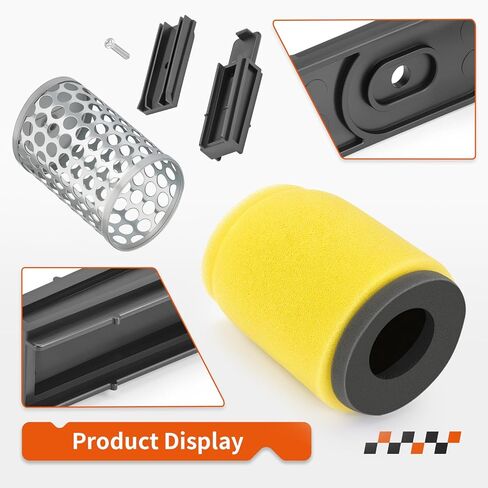 For Suzuki Quadrunner King Quad 250 300 LT-4WD LT-F250 LT-F300 Air Filter & Filter Cage Guide & Holder Slider 1987-2002 13810-39D00 in Kuwait