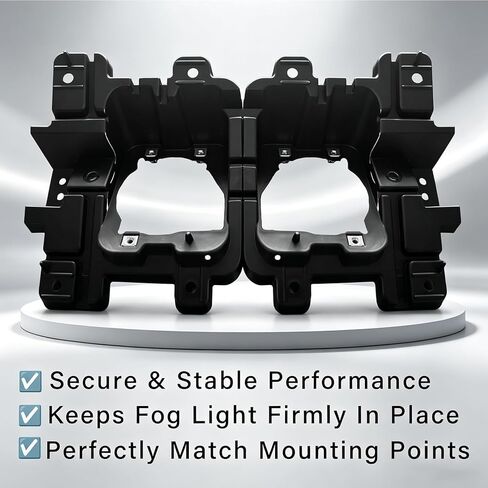 2Pcs Front Fog Light Bracket Compatible with RAM 2500 3500 2019-2021, Fog Lamp Mounting Support Mount Bracket Replace 68449383AA, Driver Side and Passenger Side in Kuwait