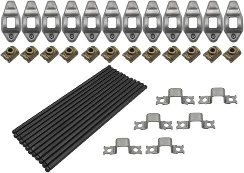 مجموعة أدوات الدفع والأذرع الهزازة الجديدة تناسب 1987-2006 Jeep 242ci 4.0L Wrangler Grand Cherokee، استبدل RK-551-2، PR-437، MPR437S ذراع الروك ومجموعة Pushrod in Kuwait