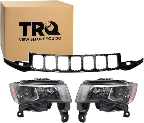 طقم إضاءة TRQ CH1200402 CH2502309 CH2503309 متوافق مع 2017-2021 جيب جراند شيروكي in Kuwait