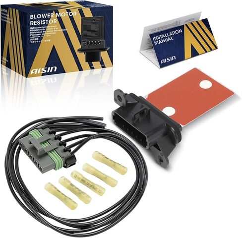 مجموعة مقاوم محرك منفاخ HVAC من AISIN AFTERMARKET BMRGM-00422 - متوافقة مع شيفروليه سونيك 2012-2020، تراكس 2013-2022، سبارك 2013-2015 in Kuwait