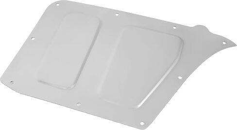 A/C And Heater Delete Panel Compatible with 1967-1972 Chevrolet GMC Pickups Blazers Jimmy K5 Steel Bare Metal in Kuwait