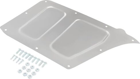 A/C And Heater Delete Panel Compatible with 1967-1972 Chevrolet GMC Pickups Blazers Jimmy K5 Steel Bare Metal in Kuwait