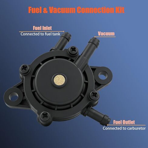 Fuel Pump Filter Hose Kit Replacement for BS and JD D130 D120 D110 D100 LA125 LA115 LA105 LA130 LA120 Lawn Tractor Mower Small Engine in Kuwait