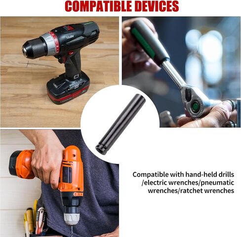3/4" 19mm Socket Truck Cage Tool Removal Puller Cage Bolt Release Bolt Removal Tool Extra Deep 3/4" Socket 1/2" Drive Compatible with Truck Air Brakes with 800921 Cage Bolt in Kuwait