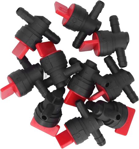 Generic صمام إيقاف الوقود متين في خط قطع التبديل 1/4in لـ 494768 5091H 5091K 697947 لـ AM107340، SNAPPER، 10 قطعة in Kuwait
