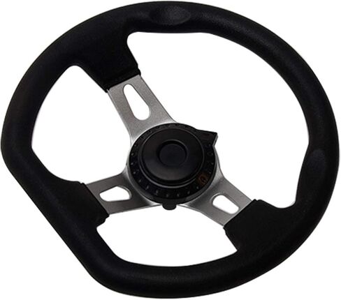 عجلة قيادة Go Kart مقاس 10.5 بوصة/27 سم، عجلة عربة عالمية للطرق الوعرة ذات 3 قضبان سريعة الإصدار مع فتحات لاستبدال عربة التسوق وعربة الشاطئ ومركبة ATV in Kuwait