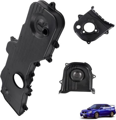 MUCO Engine Timing Belt Cover Left Inner Outer and Right Outer for Forester 2006-2010 Impreza 2008-2011 Timing Belt Cover Replace 13575AA112 13574AA081 13570AA152 3Pcs in Kuwait