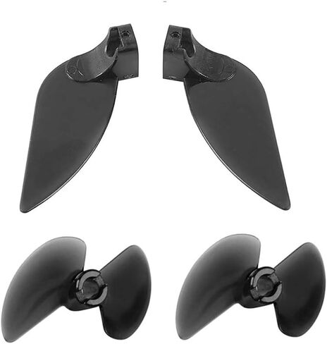 دفة الملاحة (2 قطعة) L/R والمروحة 1 قطعة لقطع غيار UDI005 Arrow RC قارب عالي السرعة in Kuwait