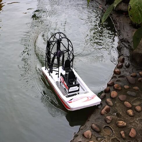 GARTT JDHMBD High Speed Swamp Dawg Boat RTF Remote Control Two Channels Turbo Cruise RC Brushless Wind Boat in Kuwait